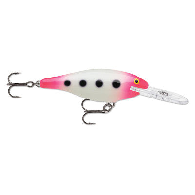 Glow Pink Squirrel Shad Rap SR05GPSQ