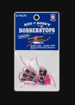 Pink Bobber Stop 6pk