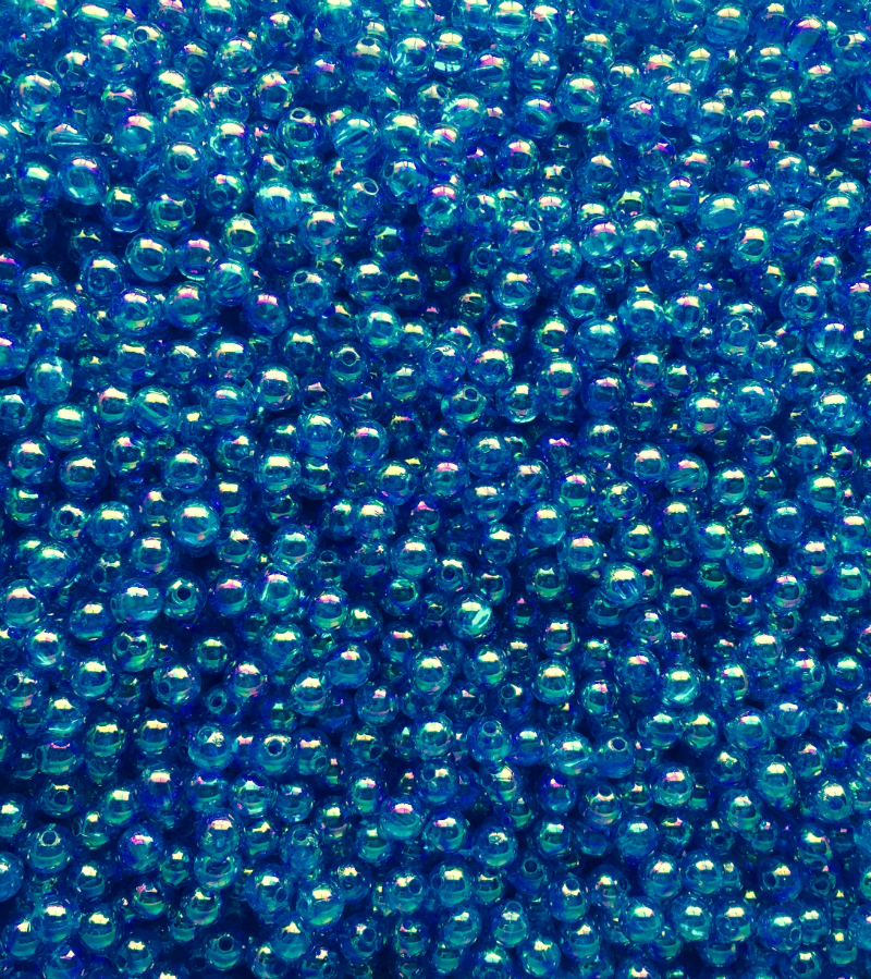 AB27-Pearl Aqua Blue Beads