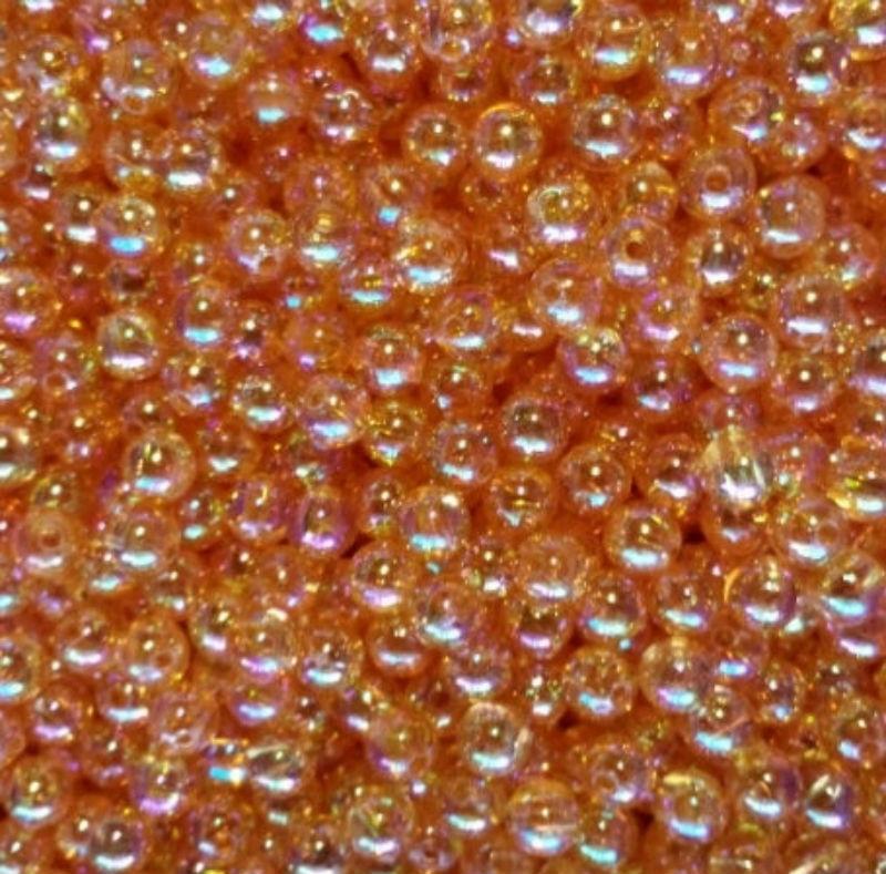 AB7-Pearl Transparent Orange Beads