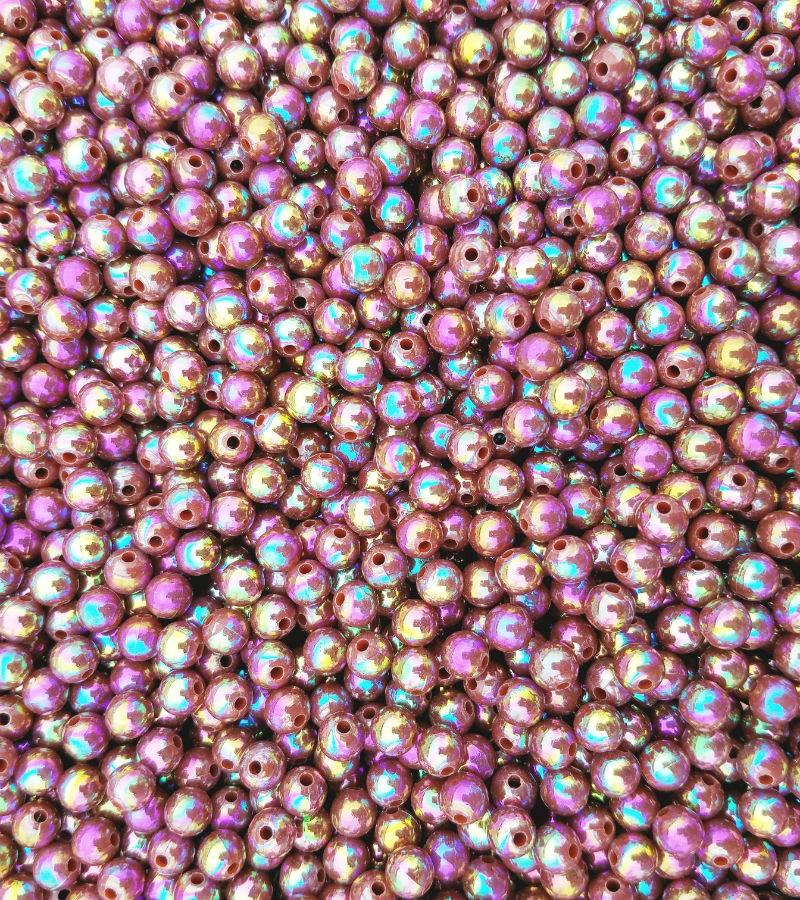 AB76-Pearl Rainbow Beads