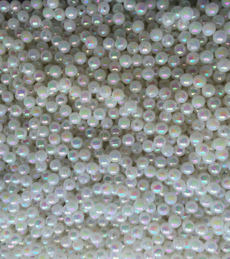 AB78-Pearl White Beads
