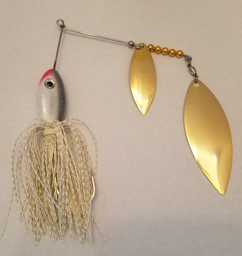 Alewife/Gold Spinnerbait