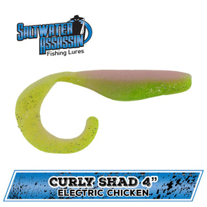 Electric Chicken Curly Shad