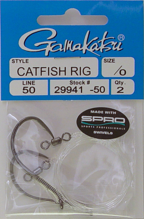 Gamakatsu Catfish Rig Sz6/0 2pk