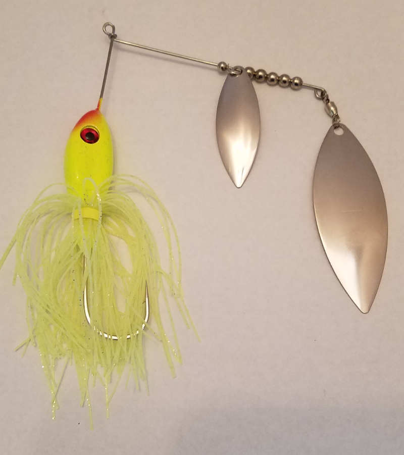 Chartreuse/Silver Spinnerbaits