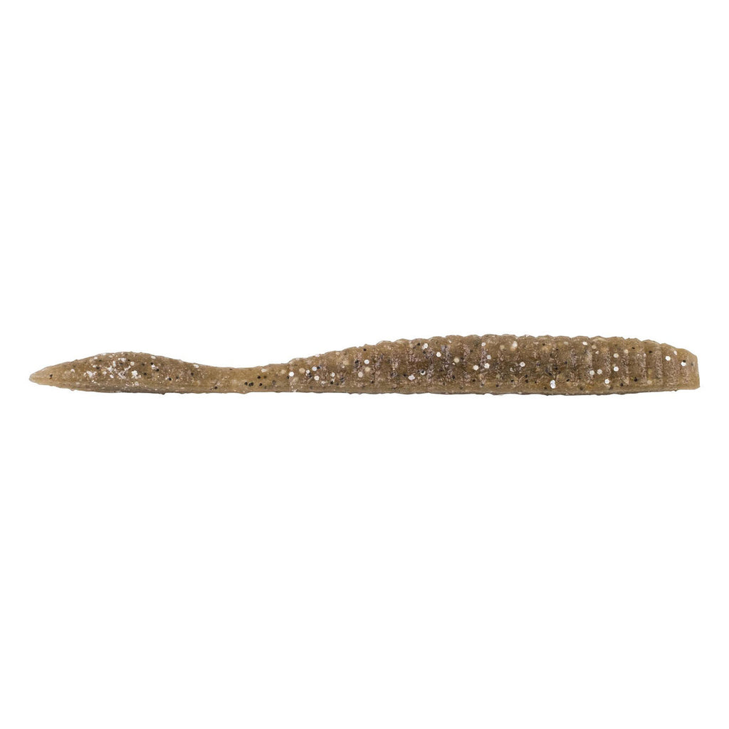 Natural Shad Flat Worm 4.25" 8ct