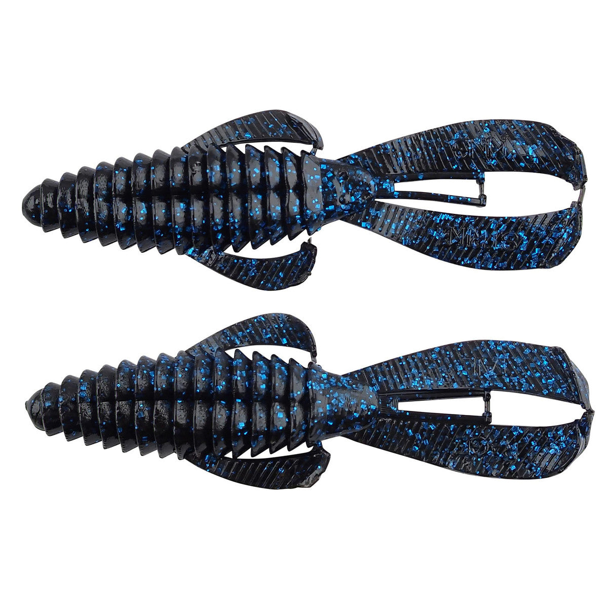 Black/Blue Flake Rage Tail Bug – Big Eye Spinnerbaits