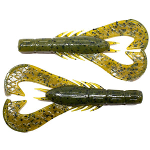 Krackin Craw Green Pumpkin 4 inch