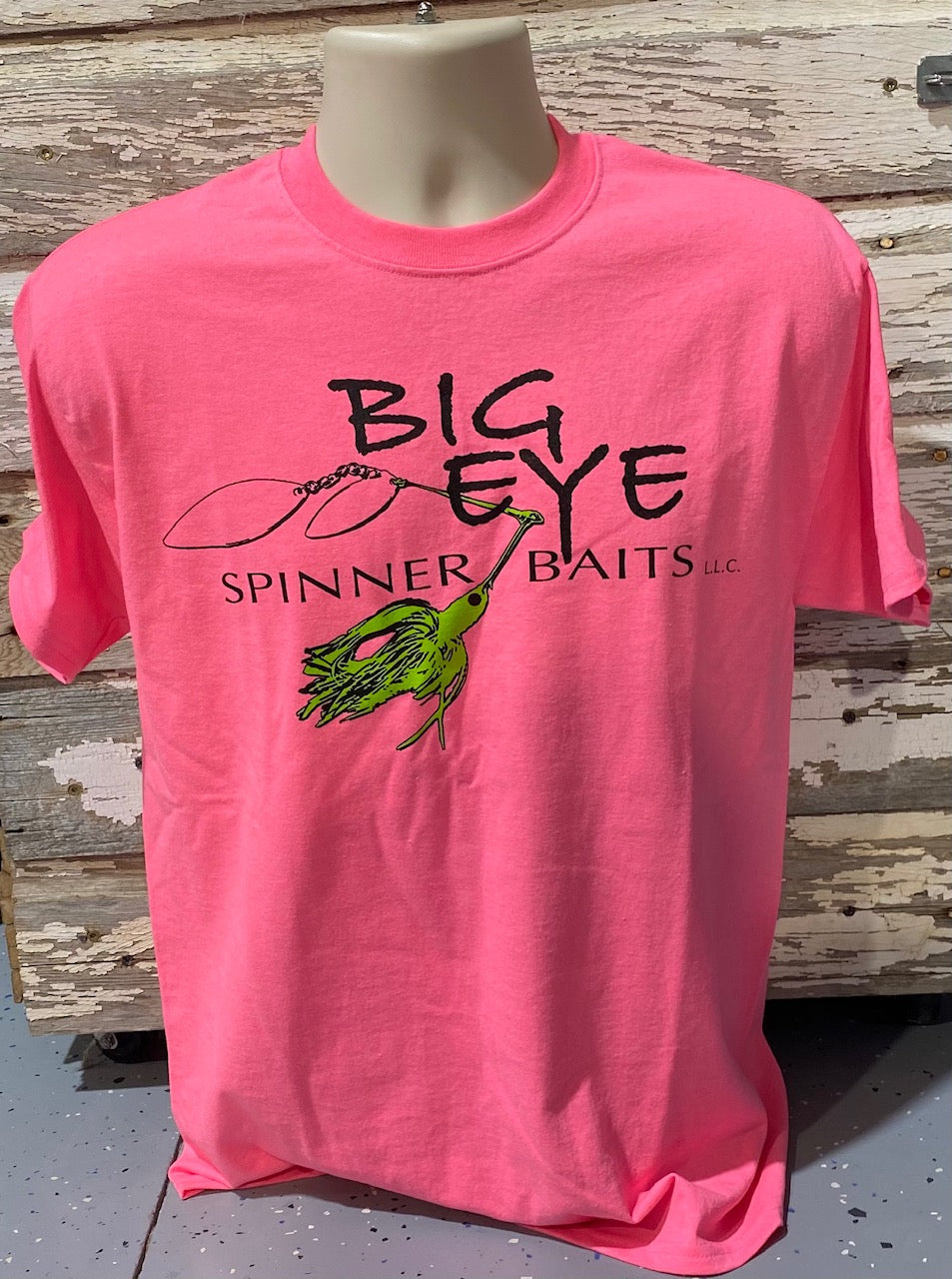 Pink w/Lime Green Spinnerbait T-Shirt