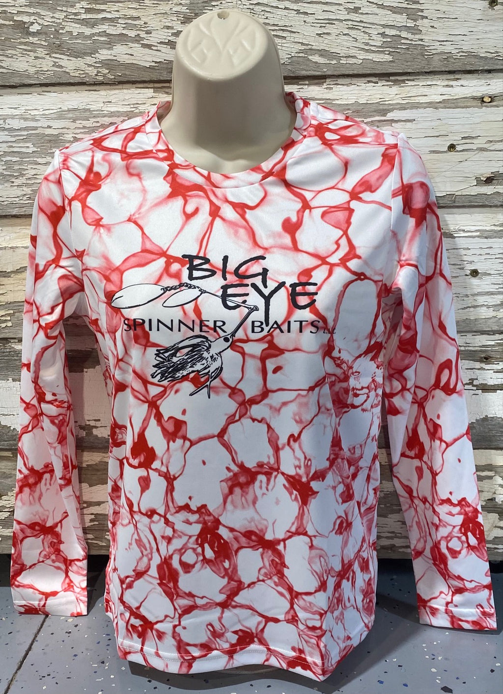 Red Water Performance Long Sleeve