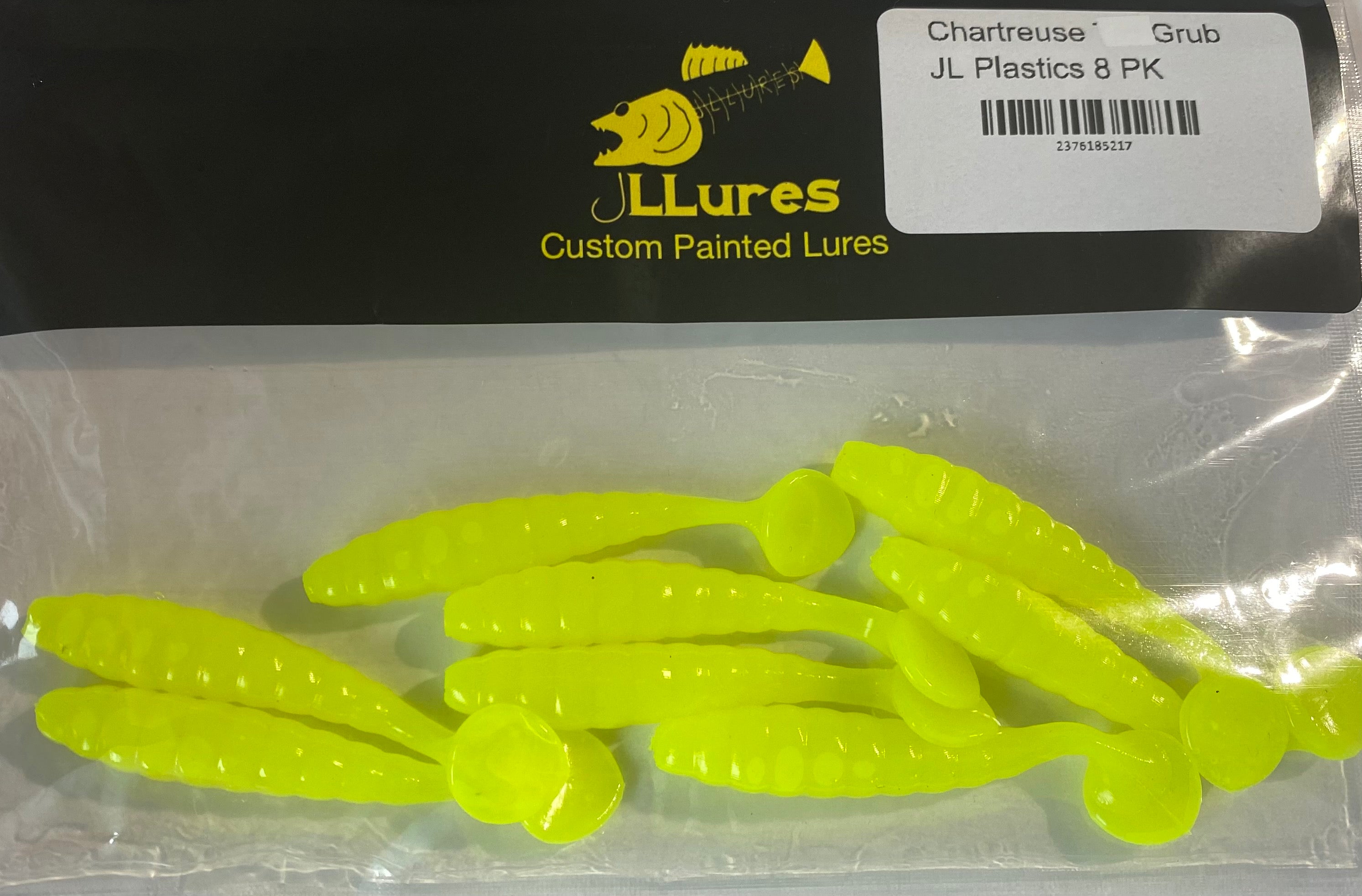 Chartreuse Grub JL Plastics