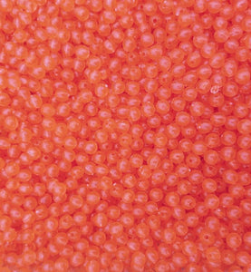 PL16-Plain Transparent Orange Beads