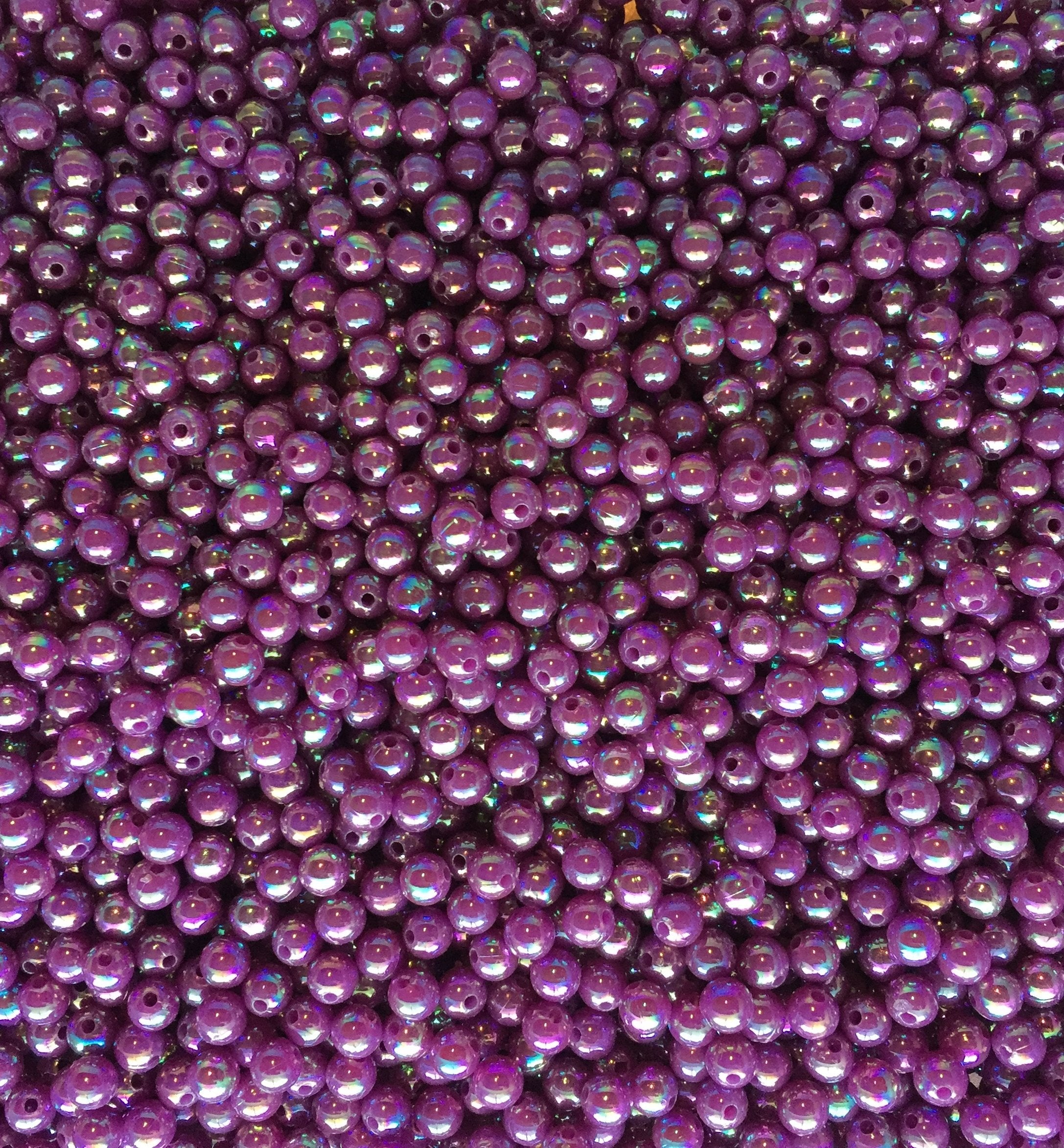 Pearl Deep Purple Beads