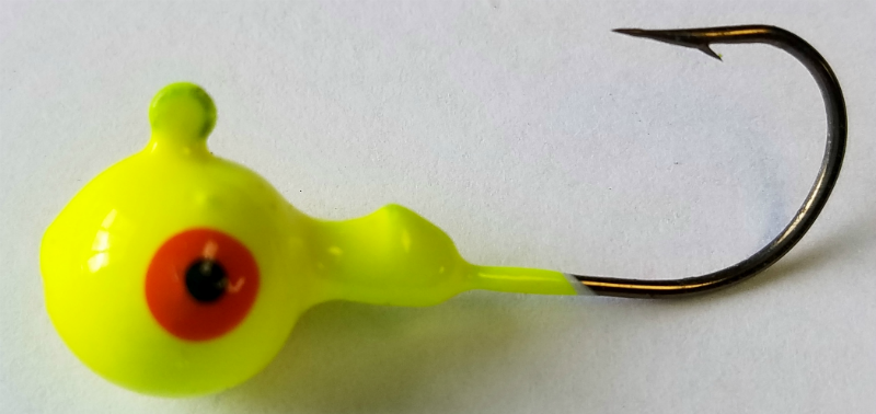 Chartreuse Round Head Jig