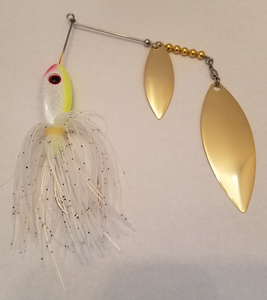 Clear Water Magic/Gold Spinnerbaits