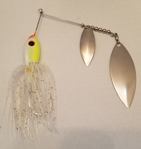 Clear Water Magic/Silver Spinnerbaits