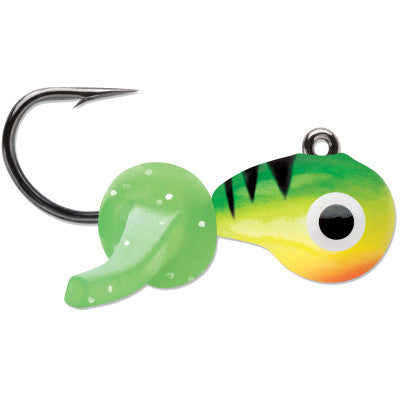 Glow Firetiger Mustache Tungsten Jig