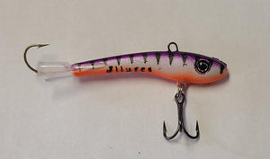 1 oz Purple Terminator Custom Glide Bait