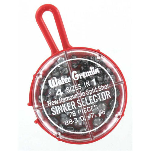 Water Gremlin Split Shot Sinker Selector